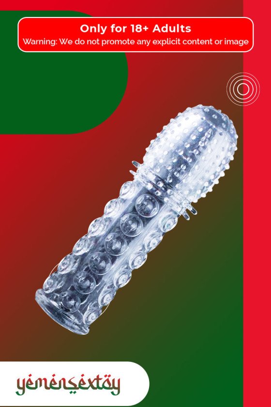 Crystal Penis Sleeve Textured Extension PES-021