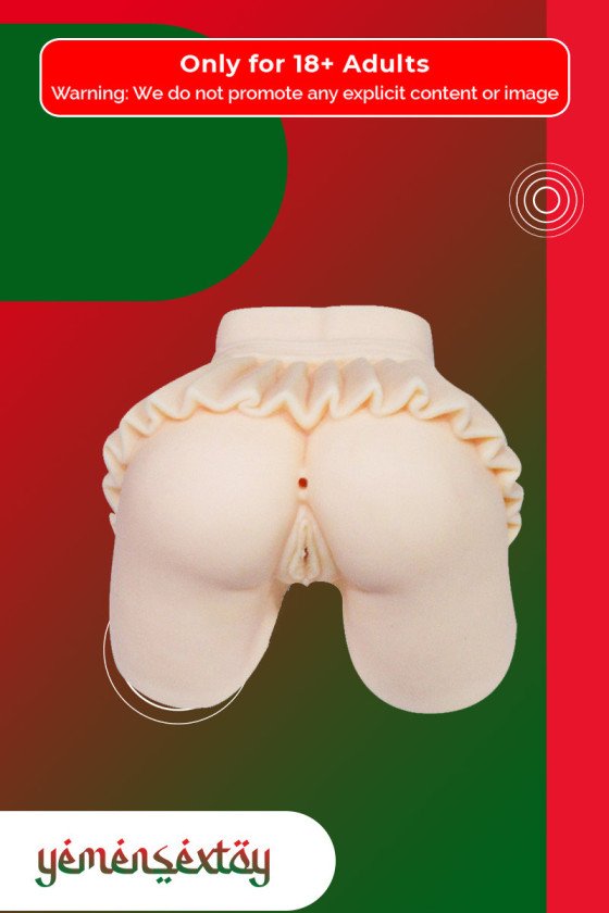 Silicone Mini Skirt Ass & Vagina Masturbator V2 BAV-019