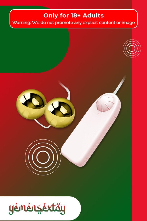 Multi Speed Golden Ben Wa Vibrating Balls Anal Vaginal BV-013