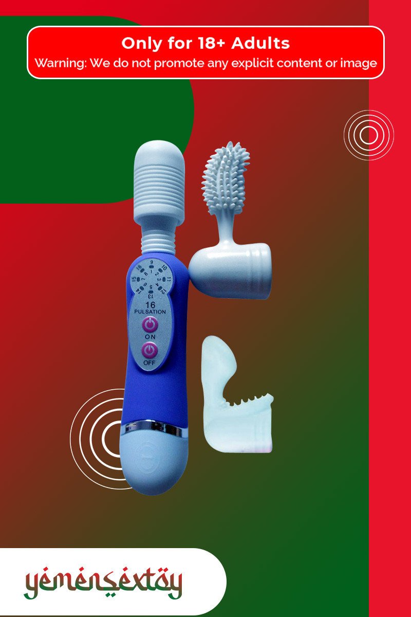 16 Speed Cordlless Magic Wand Massager VM-008